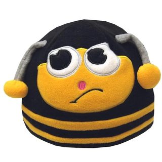 Zimná čiapka včela žltá