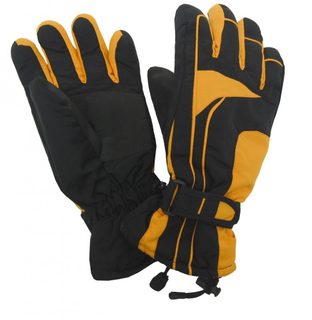 Ženské lyžiarske rukavice šťastné B-4155 žlté