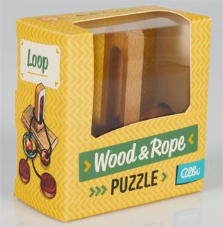 Wood & Rope puzzle - Loop