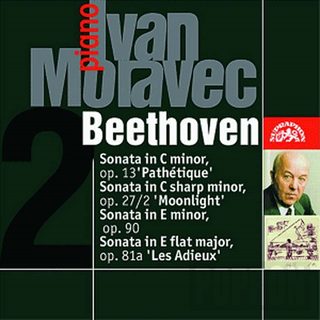Ivan Moravec - Beethoven: Klavírny sonáty "Patetická", "Mesačný, CD