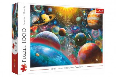 Puzzle Universe 1000 kusov 68.3x48cm v poli 40x27x6cm Cena za 1ks