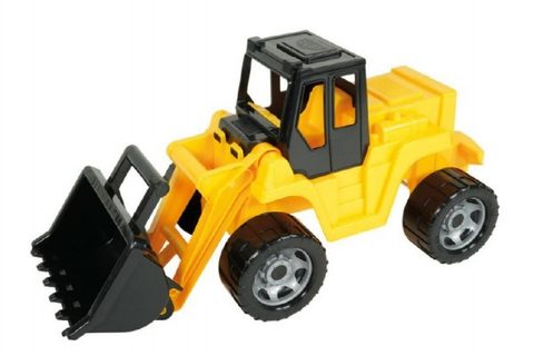 Nakladač žltočierny Giga Trucks plast 62cm v krabici 70x35x29cm Cena za 1ks