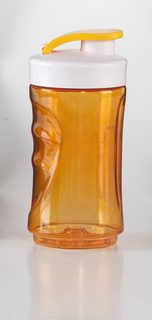 Malá fľaša smoothie mixérov DOMO - oranžová, 300 ml