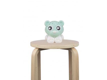 Playgro - Teddy Bear lampa s projektorom - zelená-biela