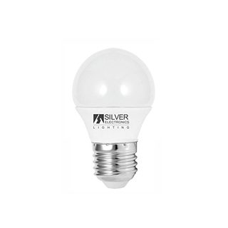 Sférická LED Žárovka Silver Electronics ECO E27 4W Teplé světlo
