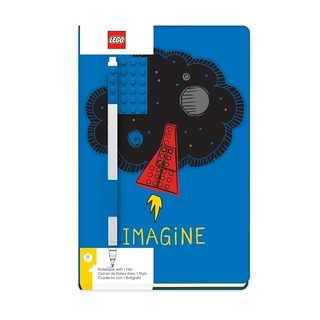 Lego Stationery Notebook A5 s modrým perom - Predstavte si