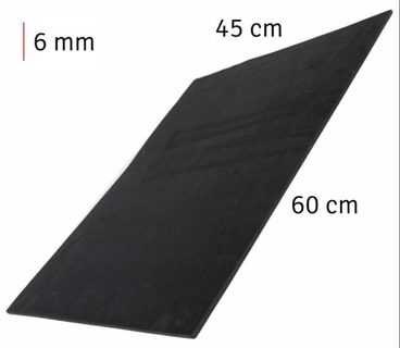 Antivibrační a izolační podložka pod pračku 60x45 cm - černá (APT)