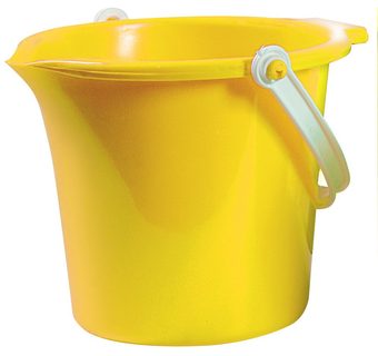 Androni vedro s umývadlom - priemer 18 cm, žltá