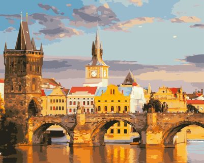 Maľovanie podľa čísel - Charles Bridge