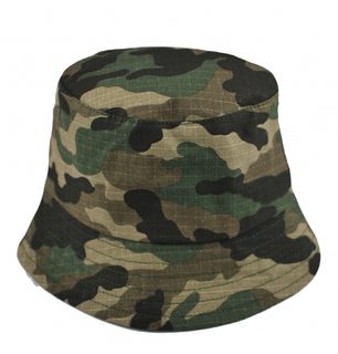 Letní, jarní klobouček Baby Nellys, Army - maskáčový, vel. 92/98,obvod: 50/54 cm
