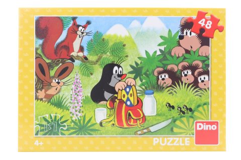 Puzzle Krtek a svačina 48 dílků