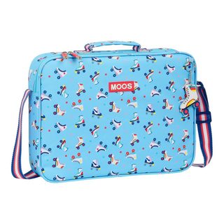 Školské tašky Moos Rollers Light Blue Multicolor (38 x 28 x 6 cm)