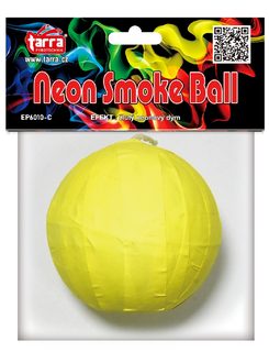 Dýmovnice žlutá 1ks Neon Smoke Ball