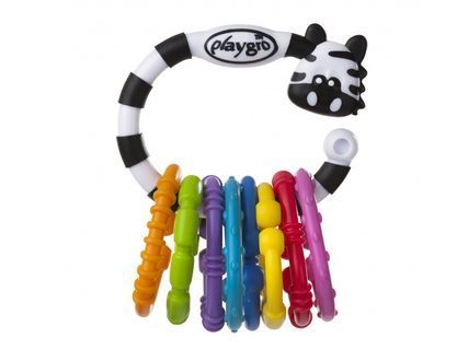 Playgro - Zebra s krúžkami nová