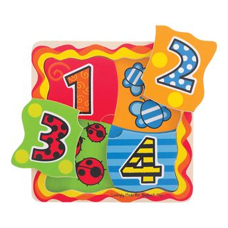 Bigjigs Toys Moje prvé počítacie puzzle