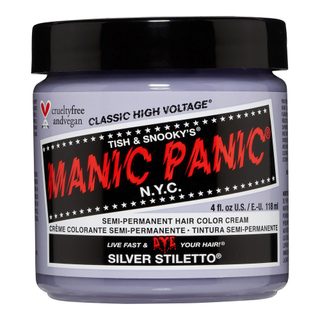 Trvalá farba Classic Manic Panic 612600110067 Silver Stiletto (118 ml)