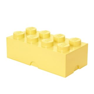 LEGO úložný box 8 - světle žlutá
