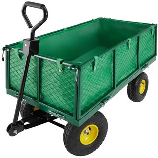 Tectake 401029 Transport Tart 550 kg - zelený zelený kov