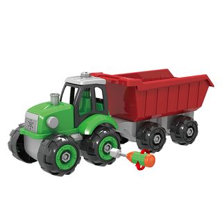Traktor Screwing s vlečkou