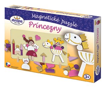 Magnetické puzzle Princezné