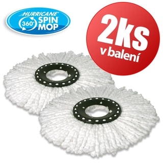 Náhradní hlavice k Hurricane Spin mop 2ks