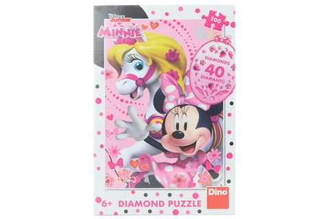 Puzzle Minnie Mouse Diamond 200 kusov