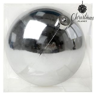 Vánoční koule Christmas Planet 7681 15 cm Stříbřitý