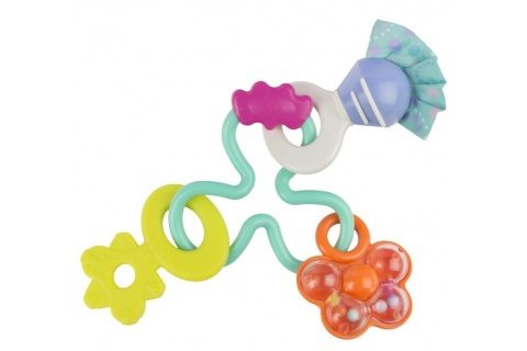 Playgro Rattle s kúskami pastelových