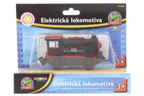 Elektrická lokomotíva - čierna