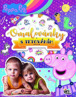 Omalovánka s tetováním Prasátko Peppa