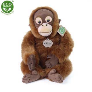 Plyšový orangutan 27 cm ECO-FRIENDLY