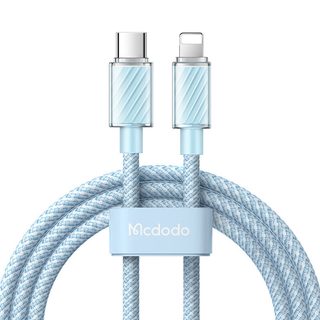Kabel USB-C na Lightning McdodoCA-3664, 36W, 2m (modrý)