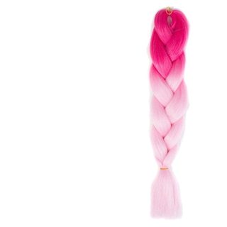 Vlasový príčesok - ružové Ombré