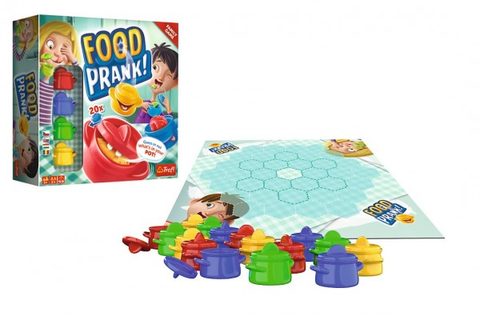 Food Prank "Žartovanie s jedlom" spoločenská hra v krabici 26x26x8cm Cena za 1ks