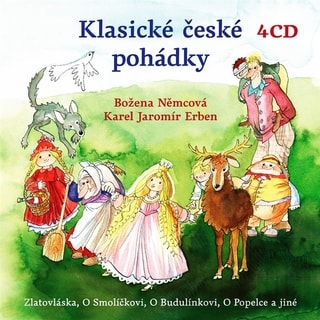 Höger,Kemr - Klasické české rozprávky / nemčina, 4 CD