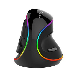 Drátová vertikální myš Delux M618Plus 4000DPI RGB
