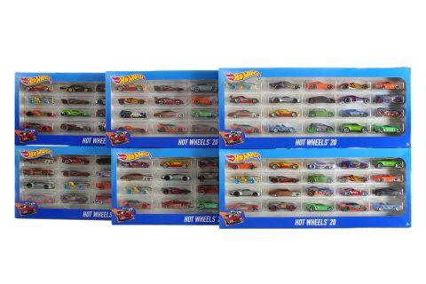 Hot Wheels 20pc English H7045