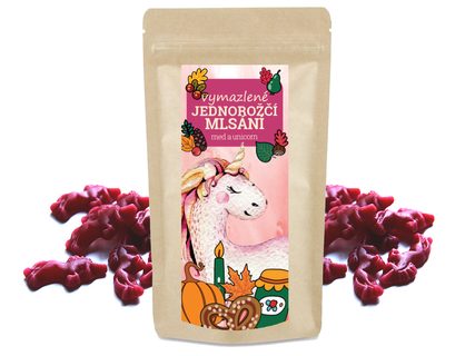 LIPOO VYMAZLENÉ JEDNOROŽČÍ MLSÁNÍ, mix medvídci + jednorožci, 250g