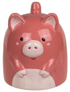 Keramický hrnček Piggy Bank, 550 ml