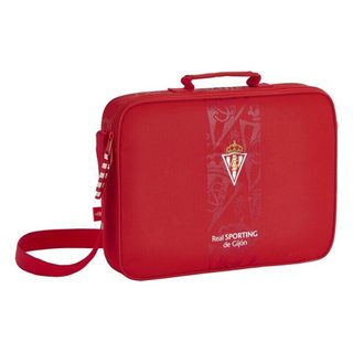 Školní taška Real Sporting de Gijón Červený (38 x 28 x 6 cm)
