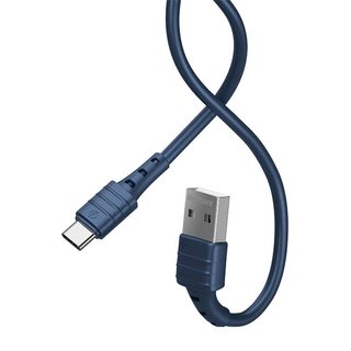 Kabel USB-C Remax Zeron, 1 m, 2,4 A (modrý)