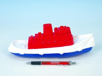 Loď / Čln rybárska kutr plast 26cm Cena za 1ks