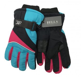 Detské zimné rukavice Bella Accessori 9009-5 Svetlo modrá