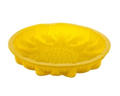 Forma na koláč silikonová SILDO 26 cm, žlutá