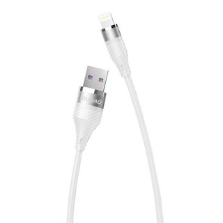 Kabel USB pro Lightning Dudao L10Pro, 5A, 1,23 m (bílý)