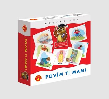 Poviem Ti, mami didaktická hra v krabici 19,5x18,5x5cm Cena za 1ks