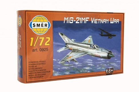 Model MiG-21MF Vietnam WAR 1:72 15x21,8cm v krabici 25x14,5x4,5cm Cena za 1ks