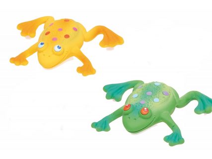 LANCE Pets - Hračka pre psov - Aportovacie hračka žaba malá