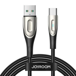Rychlonabíjecí kabel Joyroom USB-A na Type-C Star-Light Series 3A 1,2 m (černý)