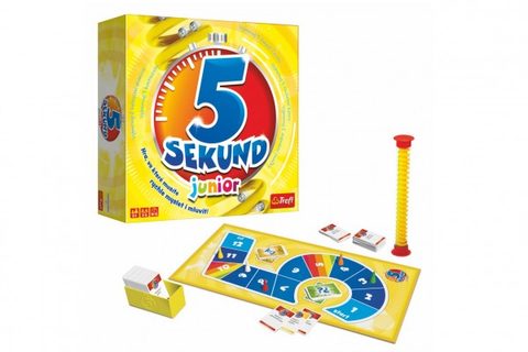 5 Sekúnd junior spoločenská hra v krabici 26x26x8cm CZ verzia Cena za 1ks